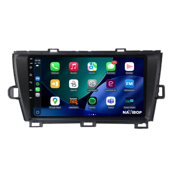Toyota Prius | Autoradio | 2009 t/m 2015 | Android 14 | Apple CarPlay & Android Auto