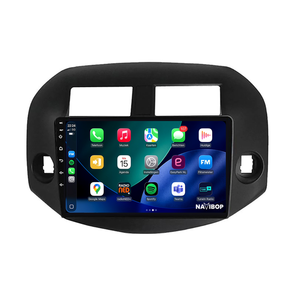 Toyota Rav-4 | Autoradio | 2005 t/m 2013 | Android 15 | Apple CarPlay & Android Auto