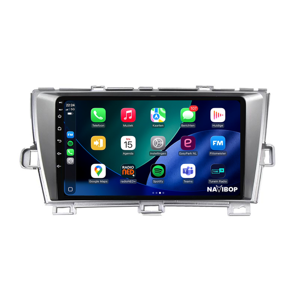 Toyota Prius | Autoradio | 2009 t/m 2015 | Android 14 | Apple CarPlay & Android Auto