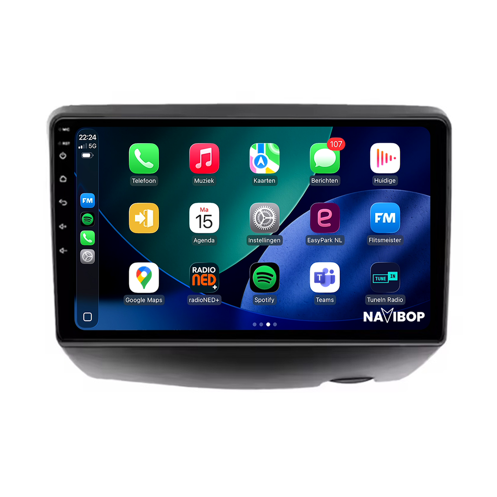 Toyota Yaris | Autoradio | 1995 t/m 2005 | Android 14 | Apple CarPlay & Android Auto