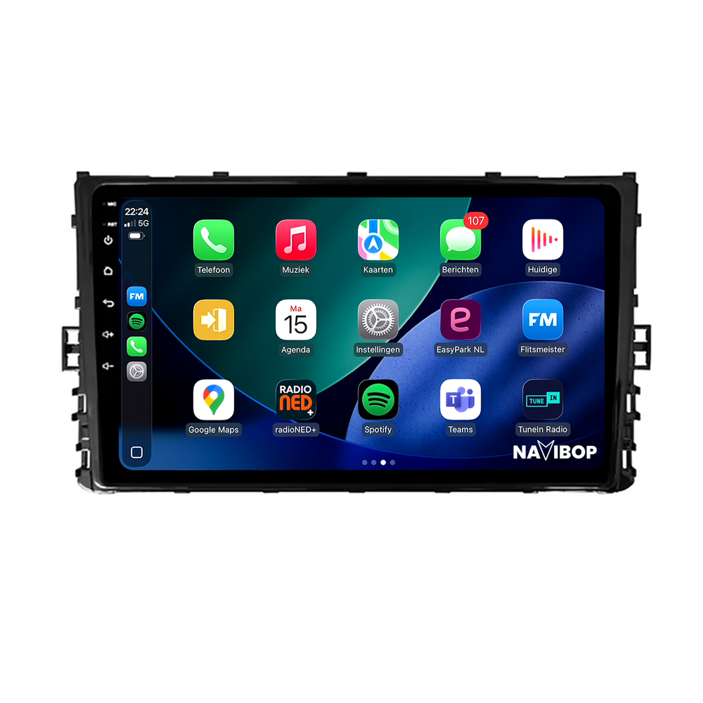 Volkswagen T Cross | Autoradio | 2015 t/m 2022 | Android 15 | Apple CarPlay & Android Auto