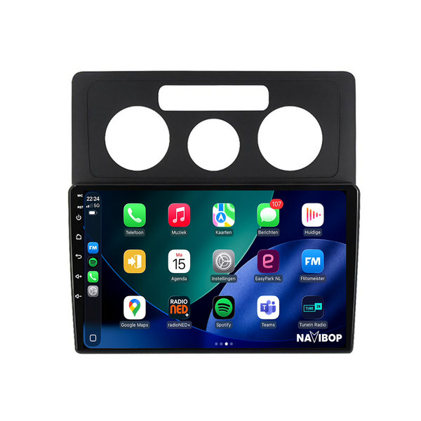 Volkswagen Caddy | Autoradio | 2003 t/m 2018 | Android 15 | Apple CarPlay & Android Auto