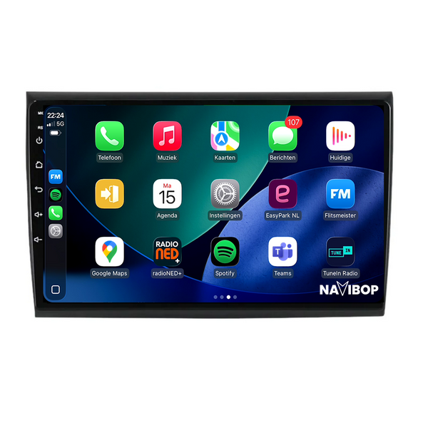 Fiat Bravo | Autoradio | 2006 t/m 2017 | Android 15 | Apple CarPlay & Android Auto