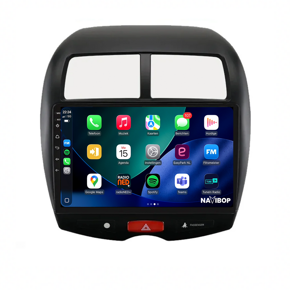 Mitsubishi ASX | Autoradio | 2010 t/m 2015 | Android 14 | Apple CarPlay & Android Auto