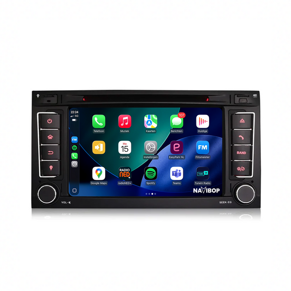 VW Touareg & Transporter T5 Multivan / California | Autoradio | 2003 t/m 2015 | Android 15 | Apple CarPlay & Android Auto